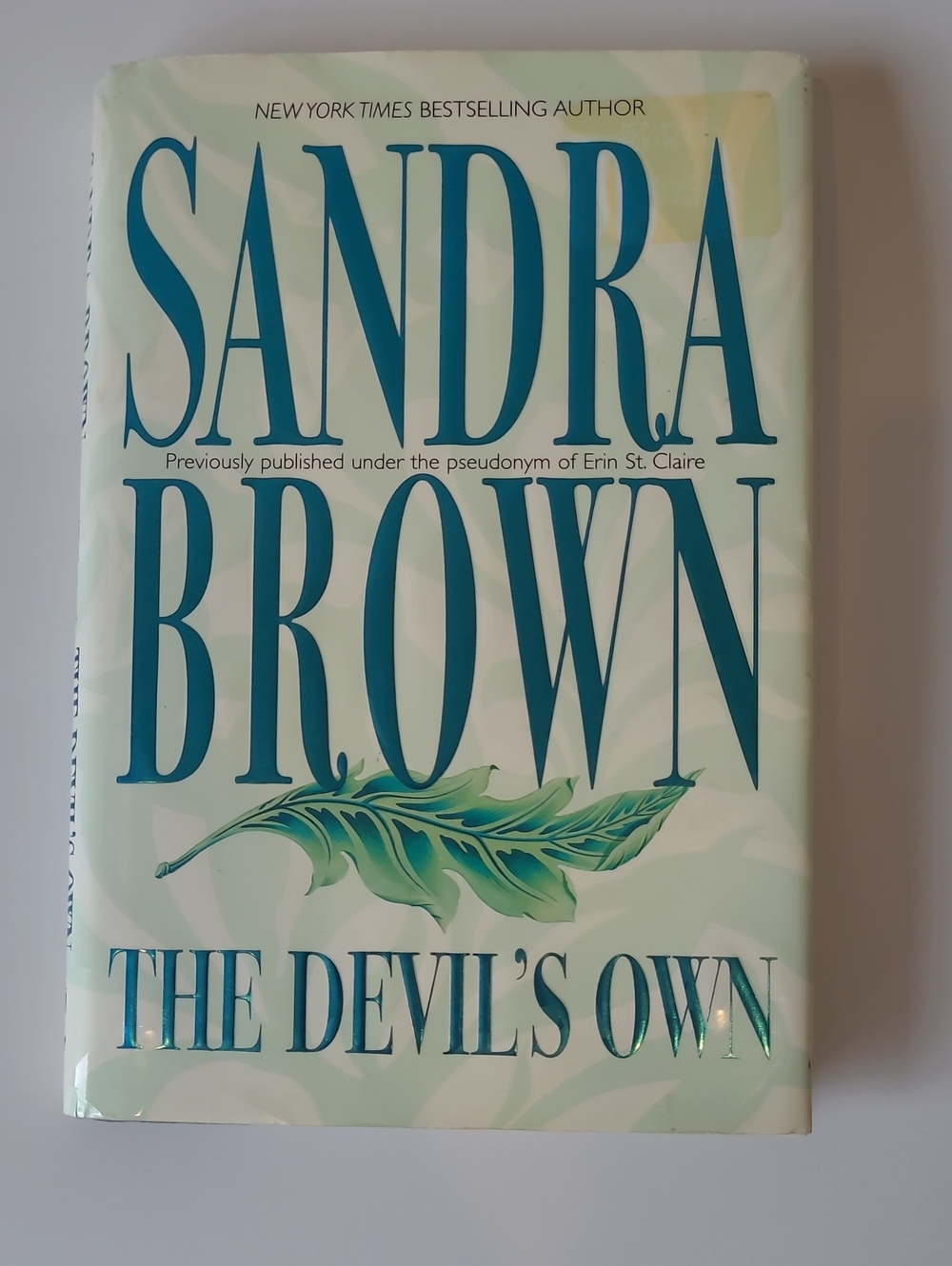 The Devil's Own by Sandra Brown Hardcover | Romantic Suspense Thriller
